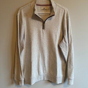 Normal Brand Puremeso Weekend Quarter Zip in Stone